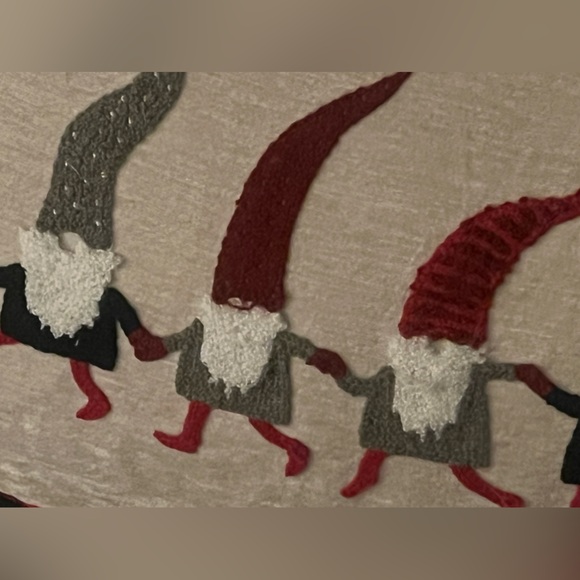 NWT High Quality Oversized Christmas Gnome decorative pillow down filled - Picture 3 of 4